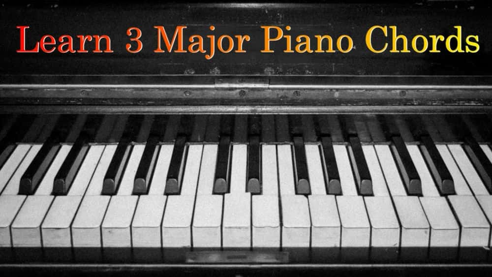 آموزش 3 آکورد اصلی را در پیانو یاد بگیرید