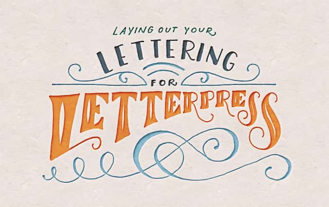 آموزش آماده شدن برای Letterpress: یک دعوت نامه با دست طراحی کنید
