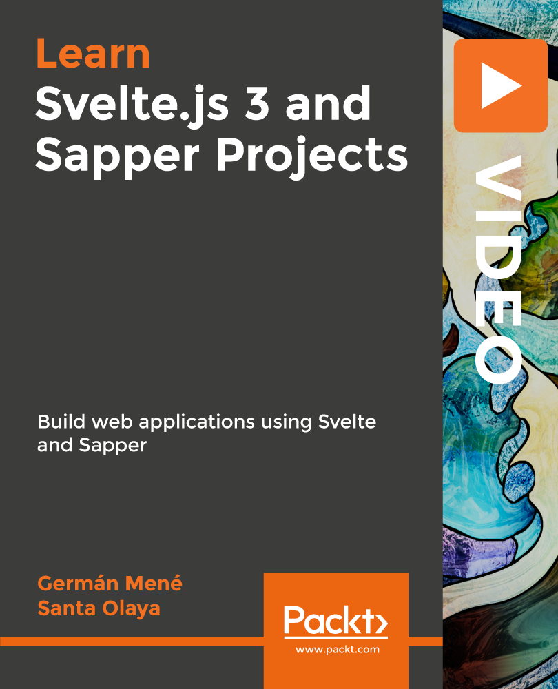 آموزش Svelte.js 3 و Sapper Projects [ویدئو]