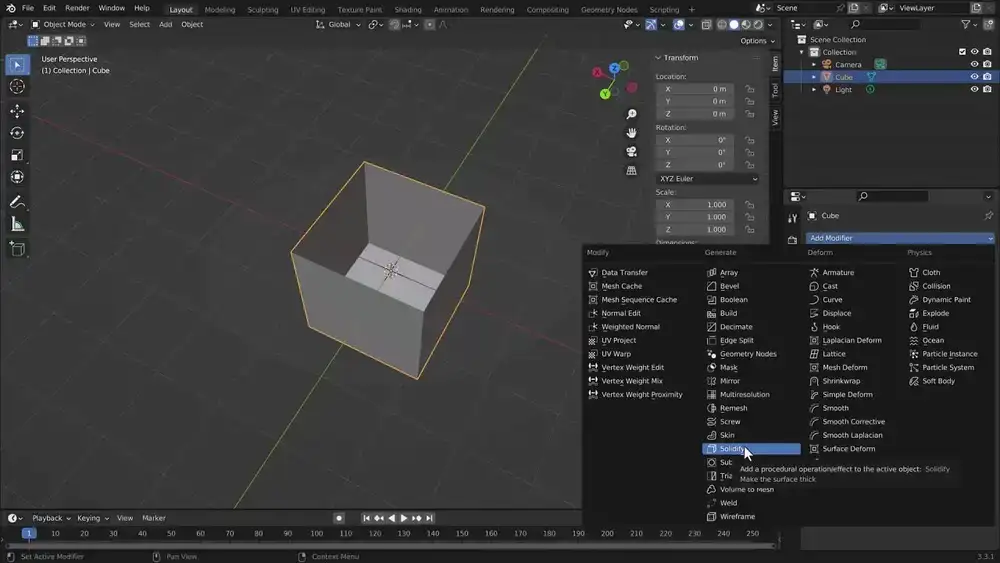 آموزش کلاس مبتدی Blender - روز اول با استفاده از Blender 3D برای طراحی و ایجاد