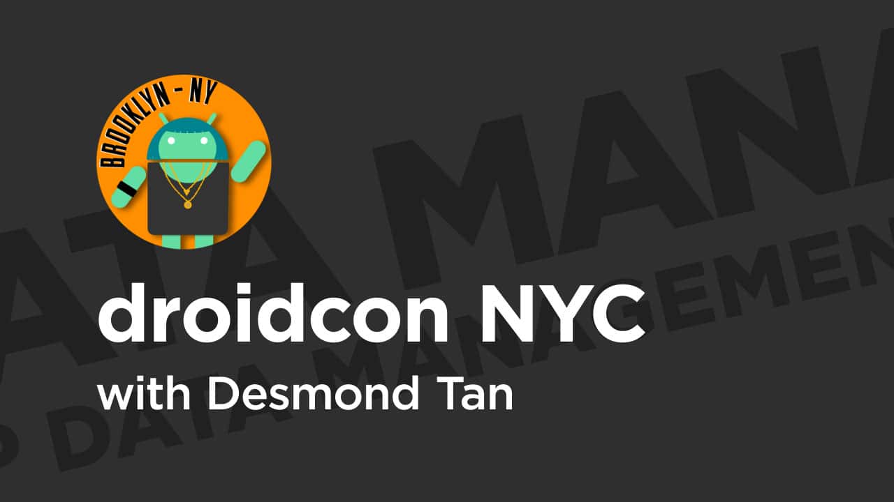 آموزش droidcon NYC '19: Edge و مدیریت داده های برنامه آفلاین-اول در دستگاه های 5G