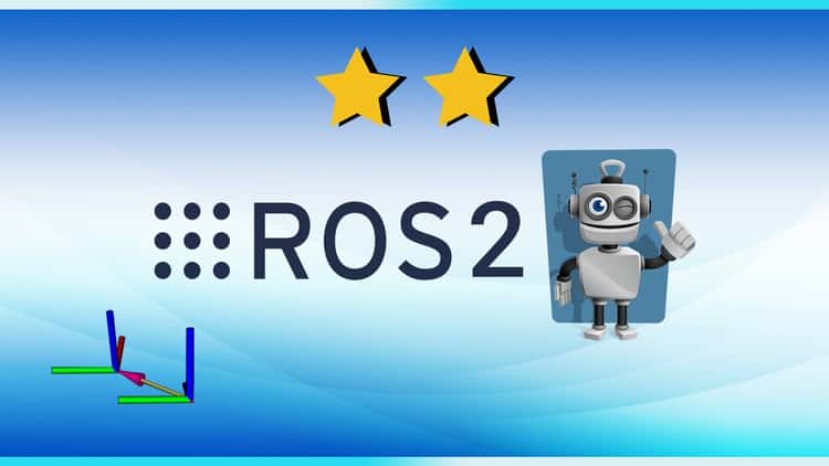 آموزش ROS2 برای مبتدیان سطح 2 - TF | URDF | RViz | گازبو