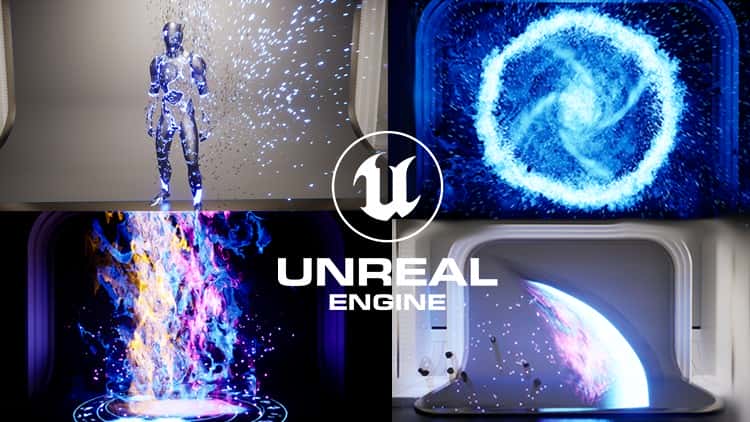 آموزش Unreal Engine 5: One Course Solution For Niagara VFX