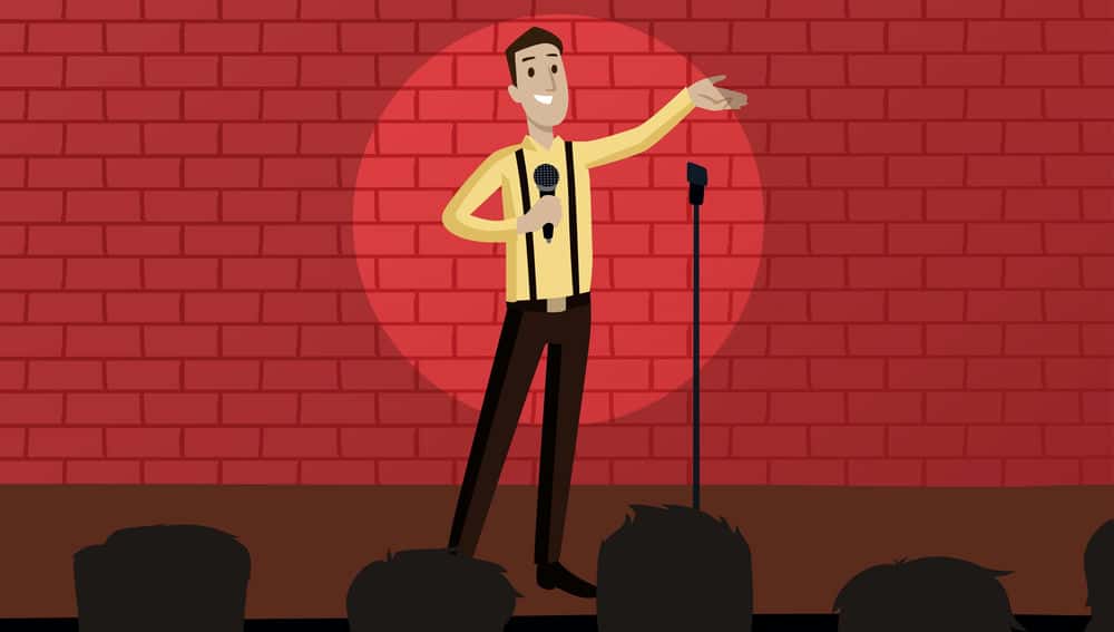 آموزش استندآپ کمدی کامل: سخنرانی در جمع طنز، جوک نویسی و خنده دار شدن