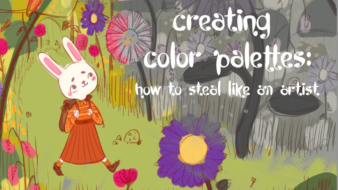 آموزش ایجاد پالت رنگ: چگونه مانند یک هنرمند "دزدی" کنیم