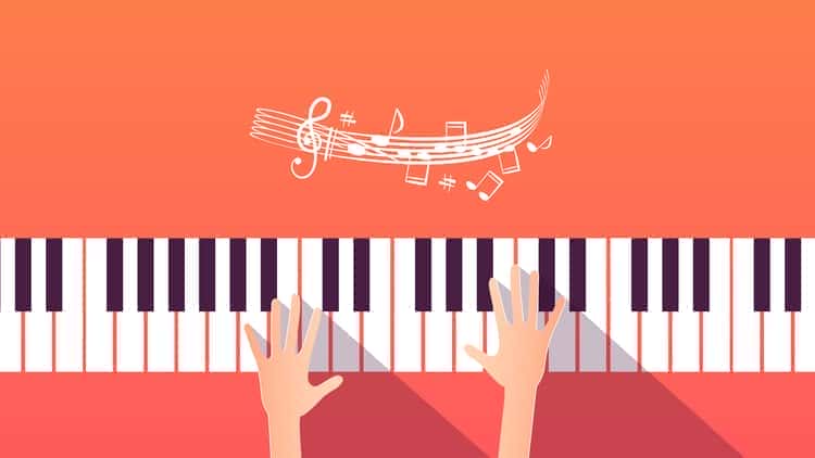 آموزش دوره کامل پیانو و تئوری موسیقی مبتدیان
