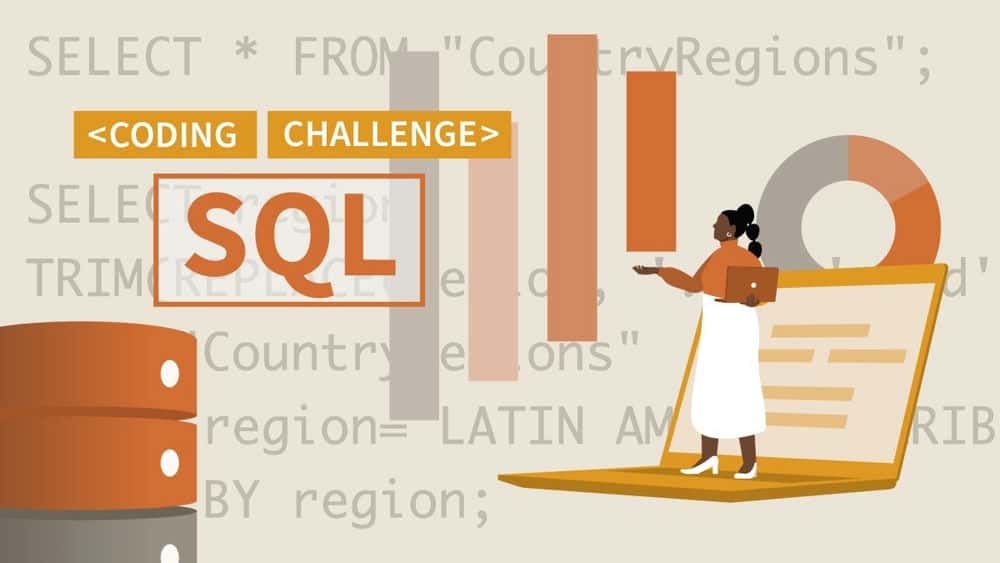 آموزش چالش های کد علم داده SQL 