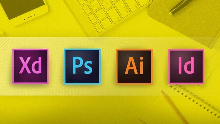 آموزش Adobe CC Masterclass: Photoshop، Illustrator، XD و InDesign