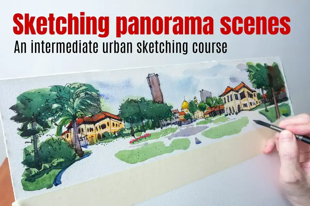 آموزش طراحی صحنه های پانوراما: دوره طراحی شهری (متوسط)