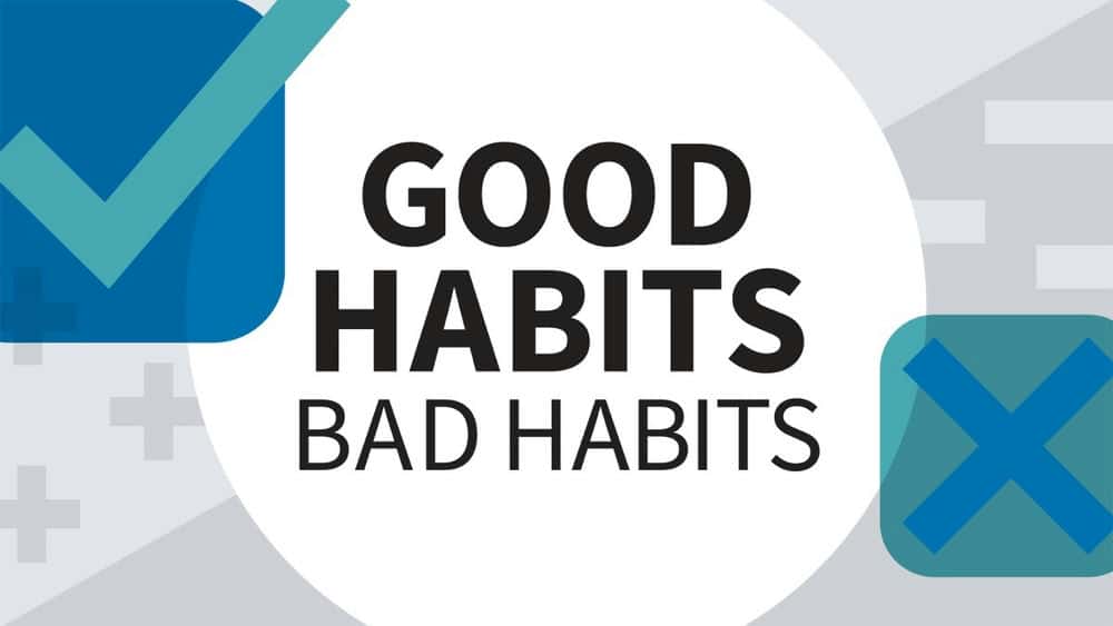 آموزش عادت های خوب، عادت های بد (خلاصه ای از چشمک زدن) 