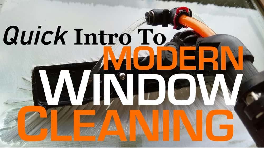 آموزش معرفی سریع تمیز کردن پنجره مدرن