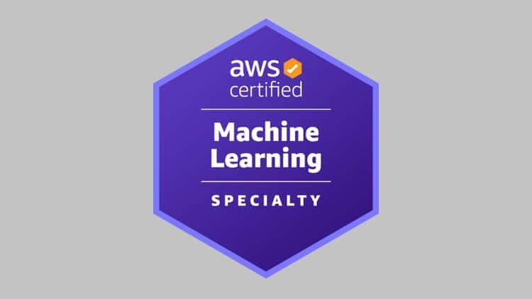 آموزش تخصص یادگیری ماشین دارای گواهینامه AWS MLS-C01 [2023]