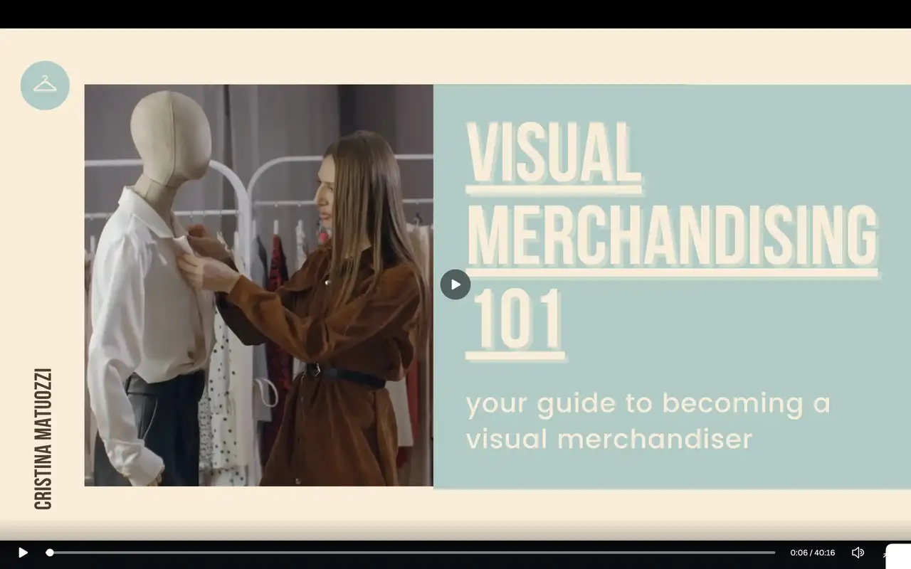 آموزش Visual Merchandising 101 | اصول طراحی مانکن، پلان های کف خرده فروشی و نمایش پنجره ها