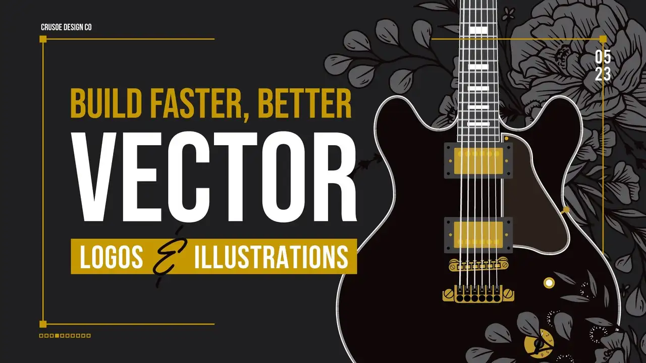 آموزش ساخت لوگوها و تصاویر برداری سریعتر و بهتر: در Adobe Illustrator