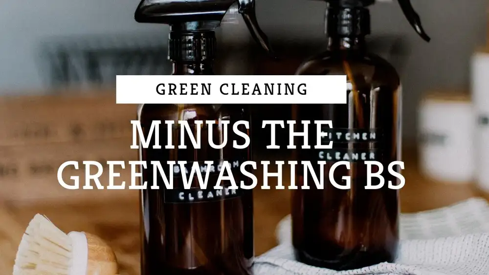 آموزش Green Cleaning منهای Greenwashing BS