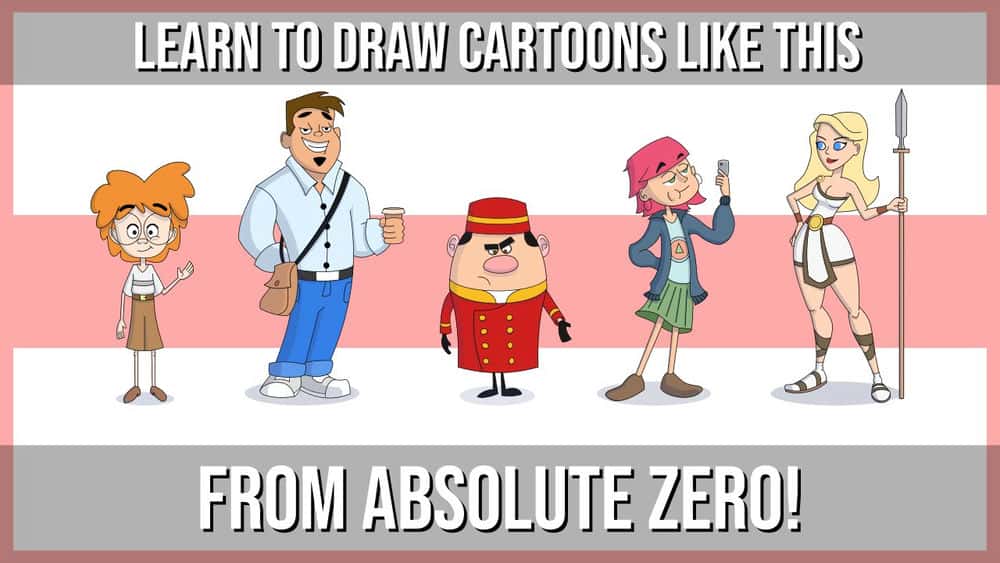 آموزش طراحی شخصیت کارتونی از صفر