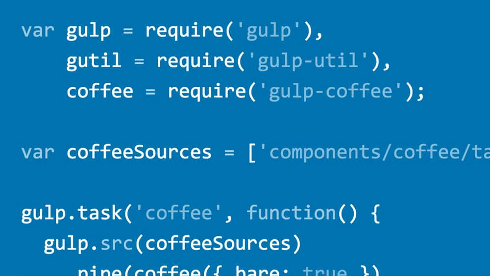 آموزش Gulp.js ، Git و Browserify: گردش کار پروژه وب 