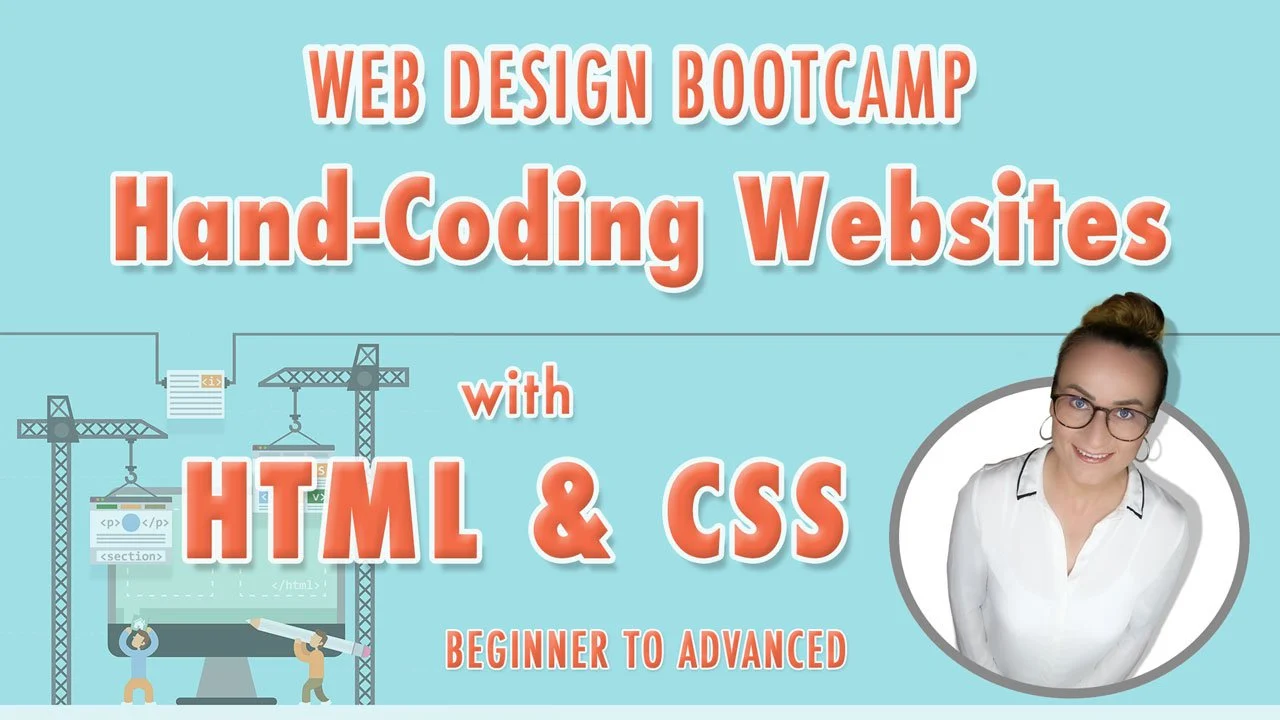 آموزش بوت کمپ طراحی وب: وب سایت های کدنویسی دستی با HTML و CSS *صفر تا قهرمان*