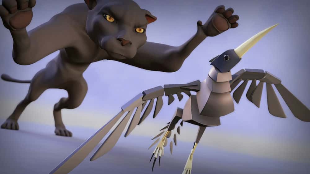 آموزش ایجاد انیمیشن های حیوانات در مایا 