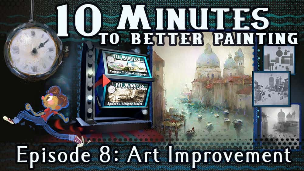 آموزش بهبود هنر - 10 دقیقه تا نقاشی بهتر - قسمت 8