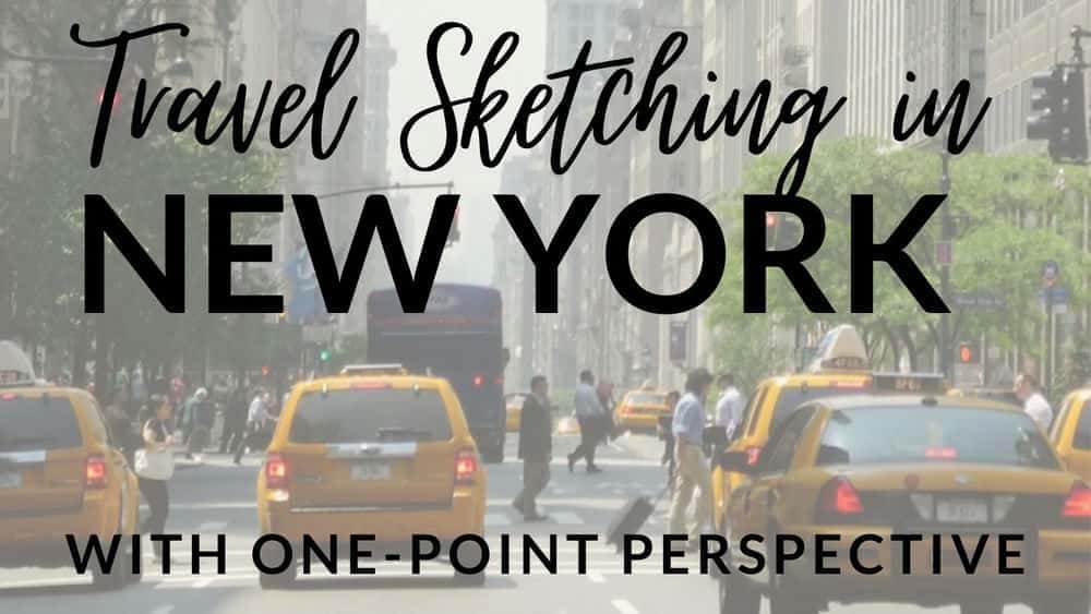 آموزش طراحی سفر در نیویورک با چشم انداز یک نقطه