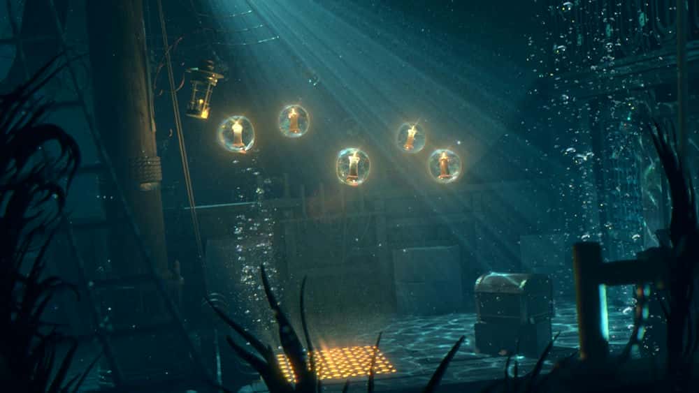 آموزش ایجاد نورپردازی سینمایی زیر آب در مایا
