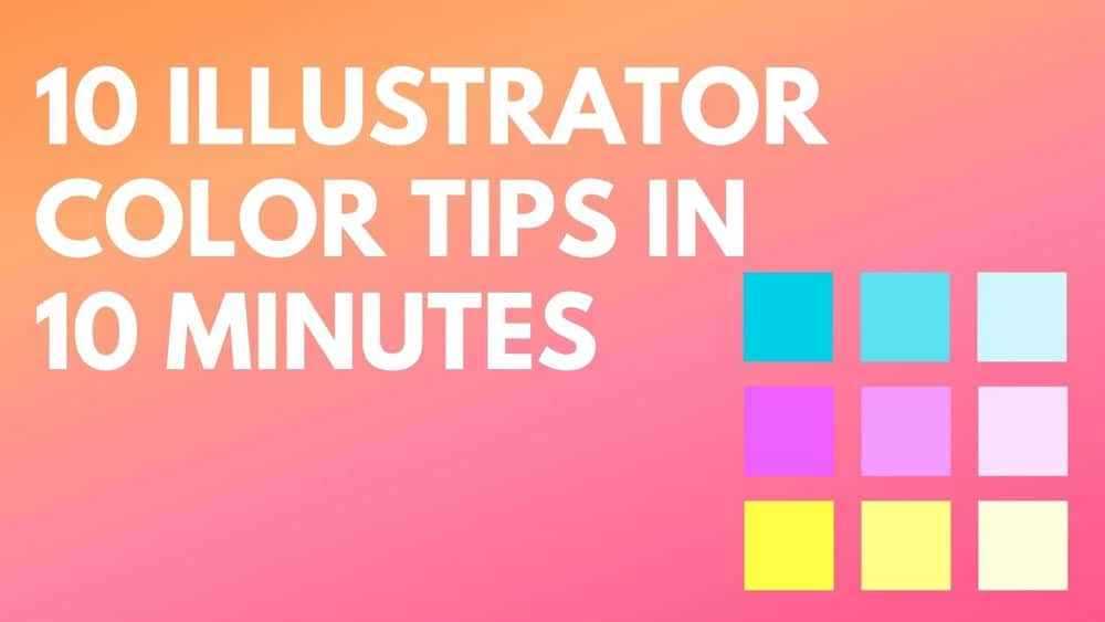 آموزش 20 نکته رنگی Adobe Illustrator در 20 دقیقه - طراحی گرافیکی برای کلاس ناهار