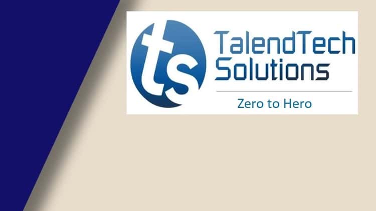 آموزش Talend DI + TMC + AWS - Zero to Hero