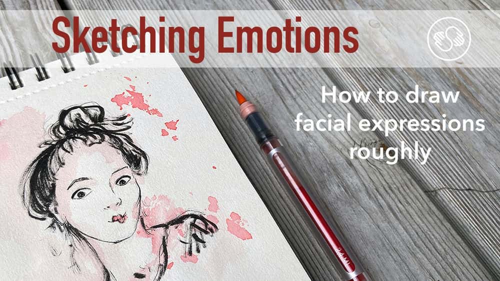 آموزش ترسیم احساسات - نحوه ترسیم حالات چهره تقریباً