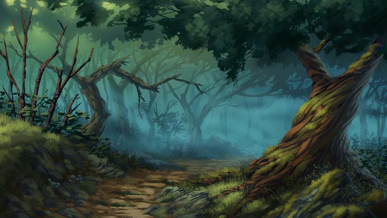 آموزش نقاشی دیجیتالی مفاهیم جنگل در فتوشاپ