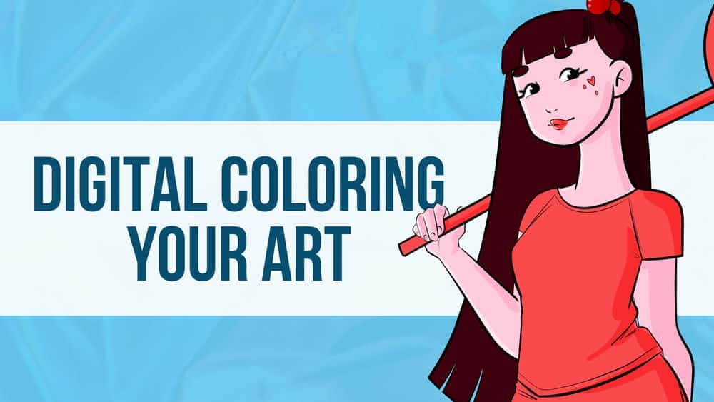 آموزش رنگ آمیزی دیجیتالی هنر شما - با هر نرم افزاری!