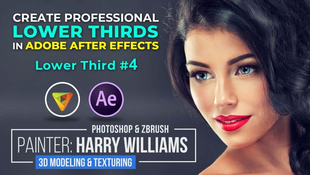 آموزش سوم پایینی شماره 4: نحوه ایجاد یک سوم پایین تر در Adobe After Effects CC را بیاموزید