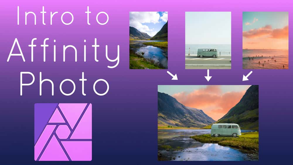 آموزش معرفی عکس Affinity در iPad: ساخت ترکیب عکس