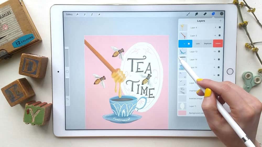 آموزش مقدمه ای برای Procreate: Illustrating در iPad (به روز شده برای سال 2022)