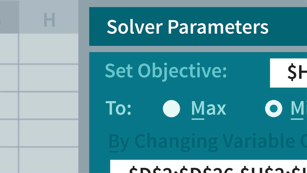 آموزش Microsoft Excel: استفاده از Solver برای تجزیه و تحلیل تصمیم گیری 