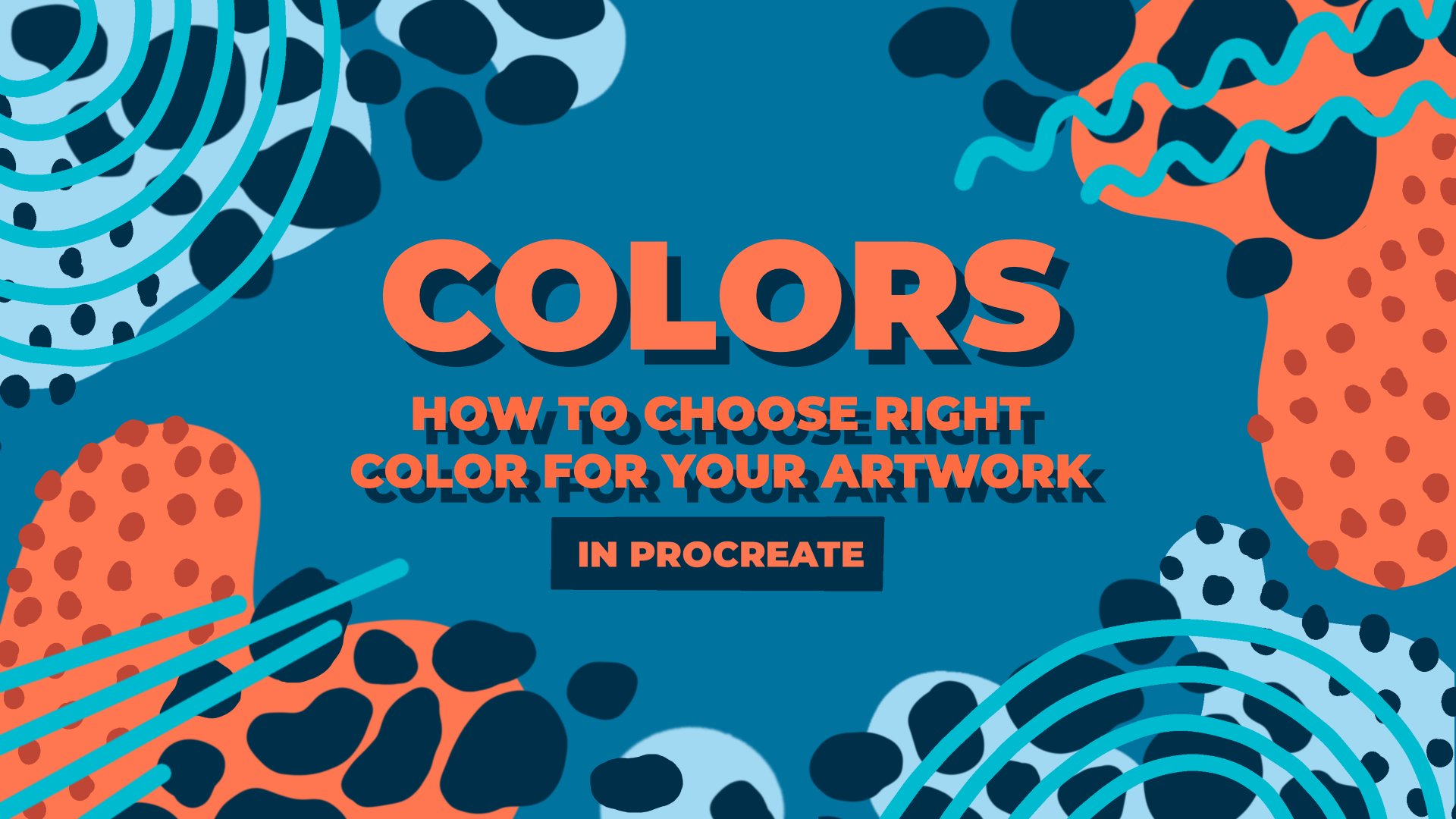 آموزش چگونه رنگ مناسب را برای آثار هنری خود انتخاب کنیم (در Procreate)