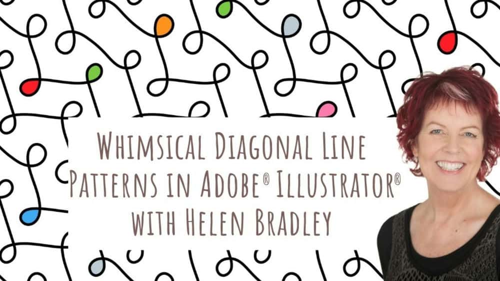 آموزش الگوهای خط مورب عجیب و غریب در Adobe Illustrator - طراحی گرافیکی برای کلاس ناهار
