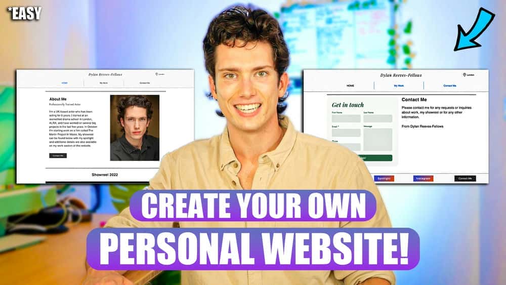 آموزش برندسازی شخصی برای مبتدیان: چگونه وب سایت شخصی خود را مانند یک حرفه ای ایجاد کنید!