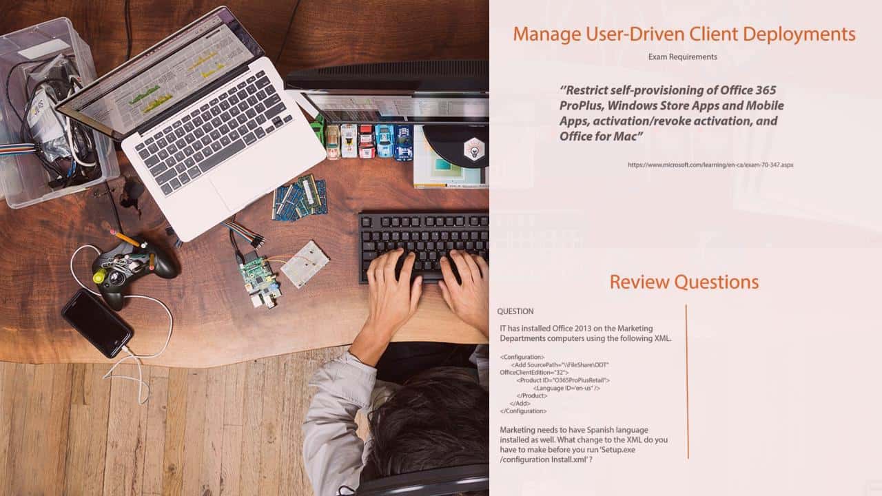آموزش فعال کردن Office 365 (70-347) مدیریت مشتریان و دستگاه های کاربر نهایی