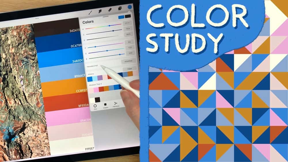 آموزش مطالعه رنگ: پالت امضای سفارشی خود را ایجاد کنید