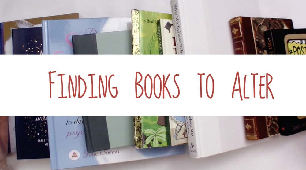 آموزش How to Select and Where to Find Books to Alter - An Altered Book Introductory Mini Class