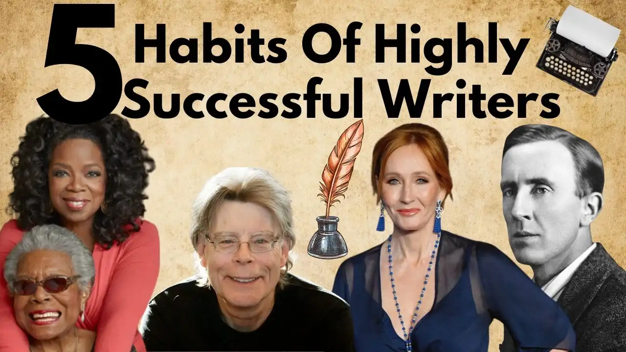 آموزش 5 عادت حیاتی نویسندگان موفق و مشهور را ایجاد کنید