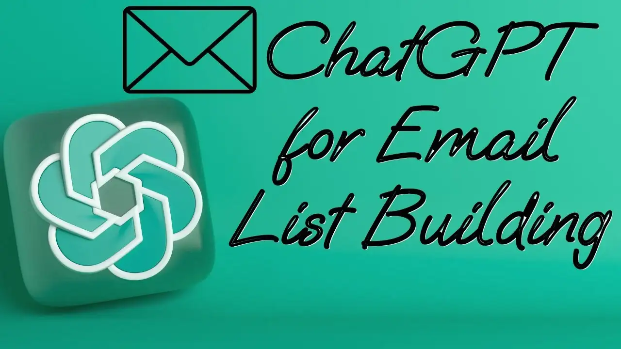 آموزش از ChatGPT برای ایجاد لیست ایمیل خود استفاده کنید: مگنت اصلی، صفحه فرود و ایمیل خوش آمدید