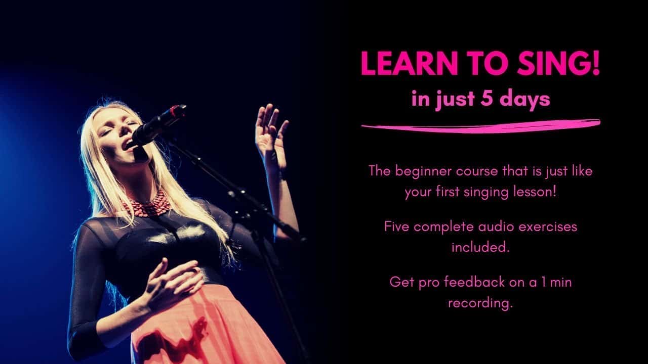 آموزش آواز خواندن را یاد بگیرید - در 5 روز!