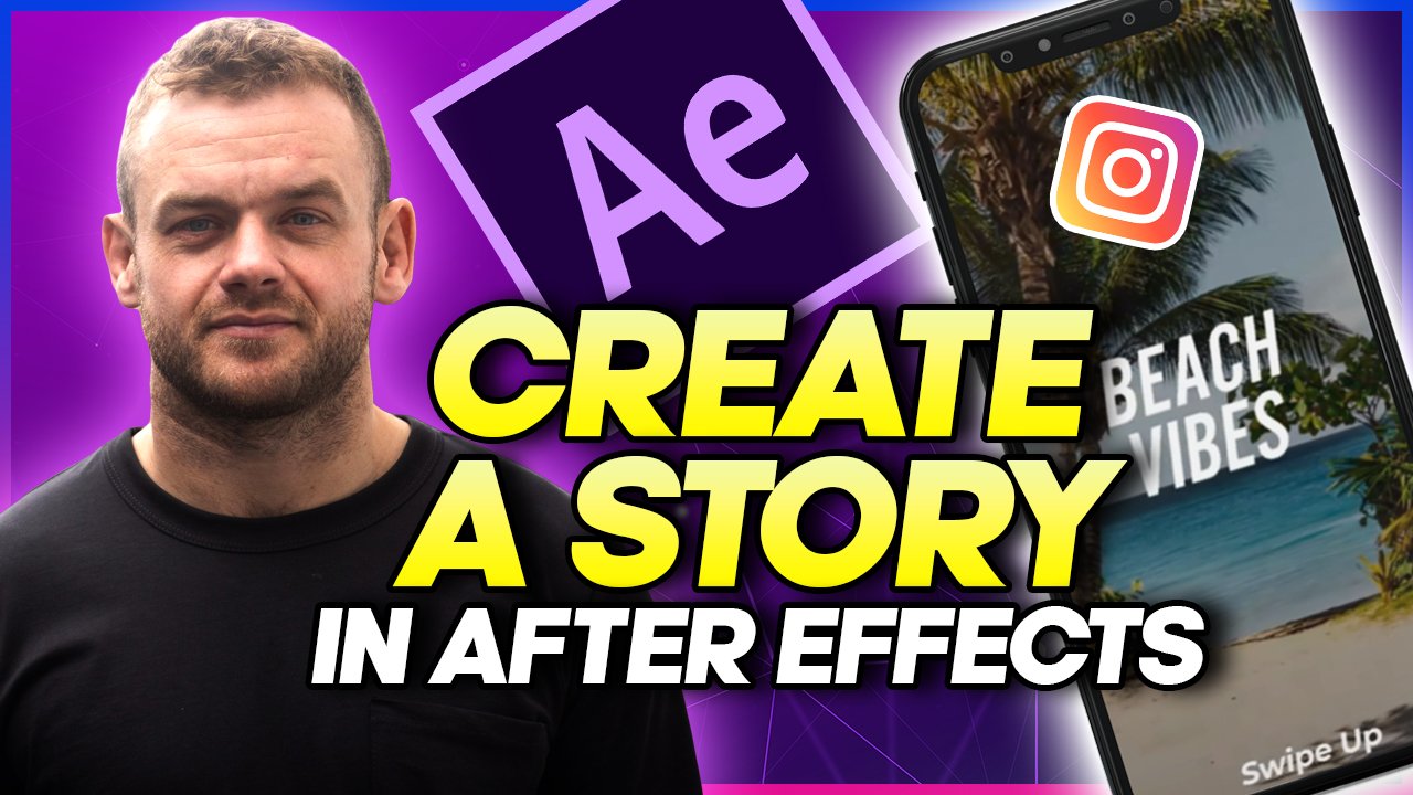 آموزش با تجربه صفر در کمتر از 60 دقیقه یک تبلیغ رسانه اجتماعی در After Effects ایجاد کنید!