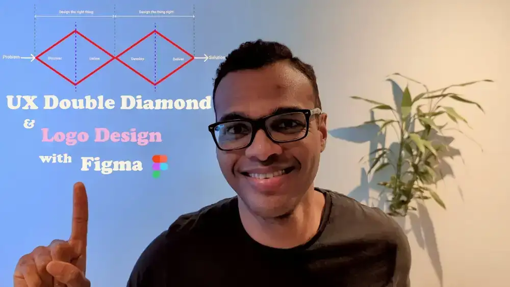 آموزش طراحی لوگو: ایده لوگوی خود را با استفاده از UX Double Diamond پیدا کنید و از Figma برای طراحی آن استفاده کنید