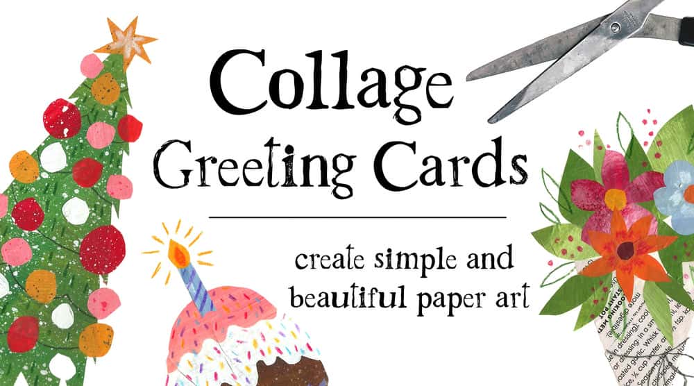 آموزش کارت تبریک کلاژ: هنر کاغذی ساده و زیبا ایجاد کنید