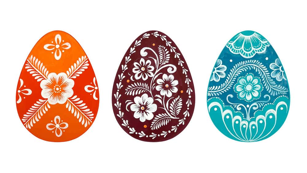 آموزش هنر عامیانه اوکراین را کاوش کنید: تخم‌مرغ‌های زیبای عید پاک را به راحتی با گواش رنگ کنید