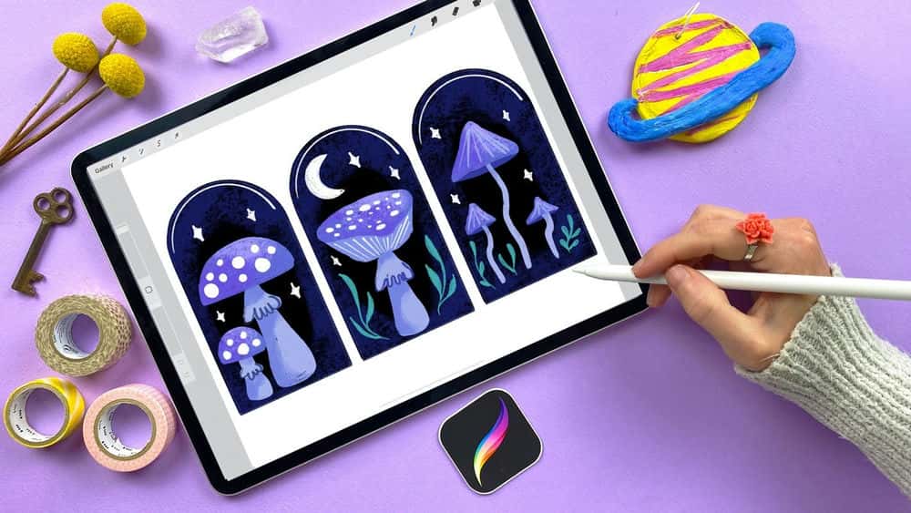 Procreate Practice Fun: آموزش تصویرسازی در iPad در 4 پروژه