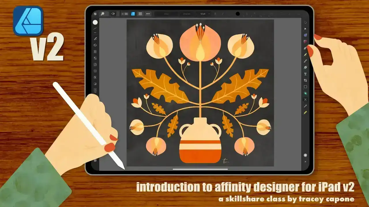آموزش مقدمه ای بر Affinity Designer برای iPad نسخه 2